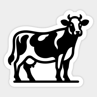 Cow Sticker